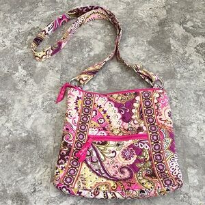 Vera Bradley Hipster Very Berry Crossbody Bag
